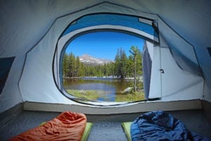 Camping in Yosemite National Park is what makes summer one of the best times of year to visit Yosemite.